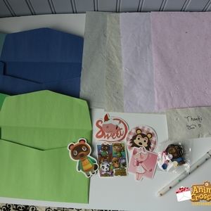 Animal Crossing Stationery Handmade